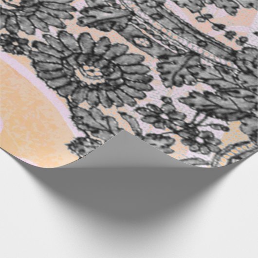 Papier Cadeau LACE CHANTILLON AVEC William Morris papier envelop (Coin)