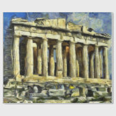 Papier Cadeau L'Acropole à Athènes (Plat)