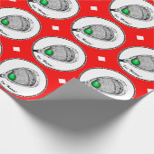 Papier Cadeau Lacrosse Goalie Cadeau (Coin)