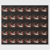 Papier Cadeau L'Adoration des bergers par Honthorst (Plat)