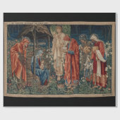Papier Cadeau L'Adoration des Mages (par Edward Burne-Jones) (Plat)