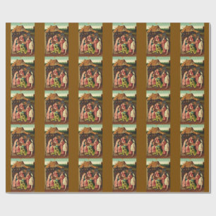 Papier Cadeau L'Adoration des mages par Jérôme Bosch