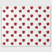 Papier Cadeau Lady Bugs (Plat)