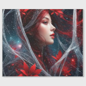 Papier Cadeau Lady Christmas (Plat)