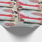 PAPIER CADEAU LADY IN THE MIRROR, ART DÉCO BEAUTY MODE (Coin)