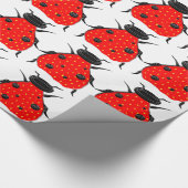 Papier Cadeau Ladybug fraise (Coin)
