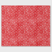 Papier Cadeau Ladybug Red White Dots Birthday (Plat)
