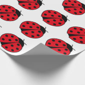 Papier Cadeau Ladybugs (Coin)