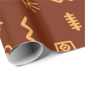 Papier Cadeau L'Afrique (Coin rond)