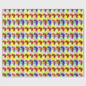 PAPIER CADEAU L'AFRIQUE AMOUREUSE (Plat)