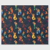 Papier Cadeau Lagune de Merbear (Plat)