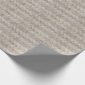 Papier Cadeau Laine de tricot blanc, arrière - plan de texture (Coin)