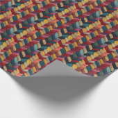 Papier Cadeau Laine nue arc-en-ciel (Coin)