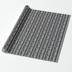 Papier Cadeau Laine nue gris
