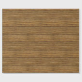 Papier Cadeau L'air de la texture du bois de chêne chêne flotté (Plat)