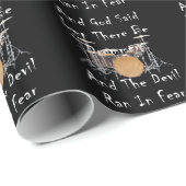 Papier Cadeau Laissé il y ait des batteurs (Coin rond)