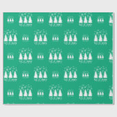 Papier Cadeau Laisse-le neiger (Plat)