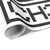 PAPIER CADEAU LAISSER CHAUFFER (Coin rond)