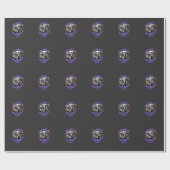 Papier Cadeau Laisser Commencer Le Turbo De La Réflexion (Plat)