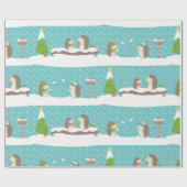 Papier Cadeau Laisser neiger (Plat)