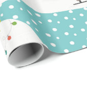 Papier Cadeau Laisser neiger (Coin rond)