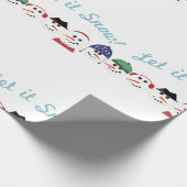 Papier Cadeau Laisser neiger (Coin)