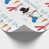 Papier Cadeau Laisser neiger (Coin)