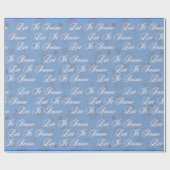 Papier Cadeau Laisser neiger (Plat)