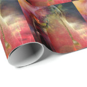 PAPIER CADEAU LAISSEZ BAS VOS CHEVEUX ! (Coin rond)