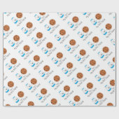 Papier Cadeau Lait et biscuits Meilleurs amis BFF Friendship Art (Plat)