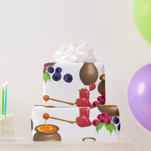 Papier Cadeau Lait Et Miel