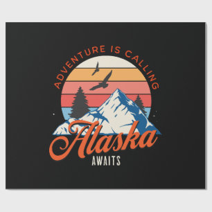 Papier Cadeau L'Alaska Attend !