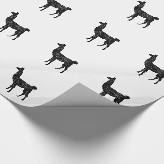 Papier Cadeau Lama (Coin)