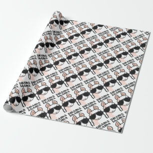 Papier Cadeau Lama de drame