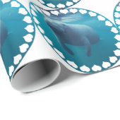 Papier Cadeau Lamantin (Coin rond)