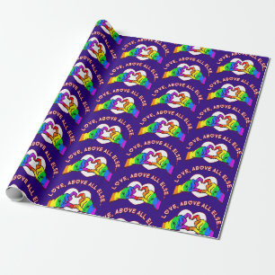 Papier Cadeau L'amour avant tout le reste