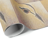 Papier Cadeau L'amour de la colombe (Coin rond)