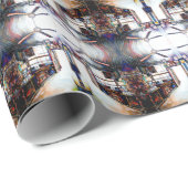 Papier Cadeau L'amour n'est pas un mur, c'est un pont (Coin rond)