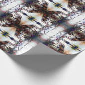 Papier Cadeau L'amour n'est pas un mur, c'est un pont (Coin)