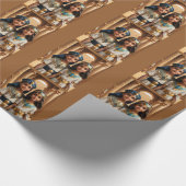 Papier Cadeau L'amour pour l'Egypte (Coin)