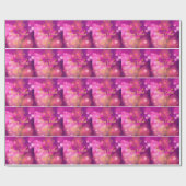 Papier Cadeau Lampes Mandala Diwali Purple Gold (Plat)