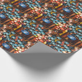 Papier Cadeau Lampes turques : art en verre de mosaïque (Coin)