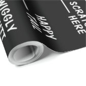 Papier Cadeau L'Anatomie D'Un Chien Beagle (Coin rond)