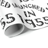 Papier Cadeau Lancé en 1955 (Coin rond)