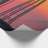 Papier Cadeau Lancement de la nASA Antares Rocket Sunrise (Coin)