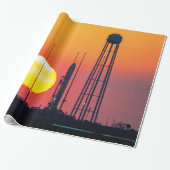 Papier Cadeau Lancement de la nASA Antares Rocket Sunrise (Déroulé)