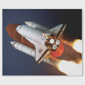 Papier Cadeau Lancement de la navette spatiale Atlantis de la NA (Plat)