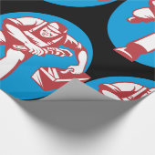 Papier Cadeau Lancer le plombier (Coin)