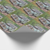 Papier Cadeau Land Rover série III 109 (Coin)