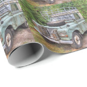 Papier Cadeau Land Rover série III 109 (Coin rond)